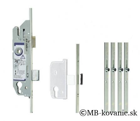 FUHR dverový zámok FUHR ovládaný kľúčom 855 GL, 4RL , 16/92/08 , 2170mm