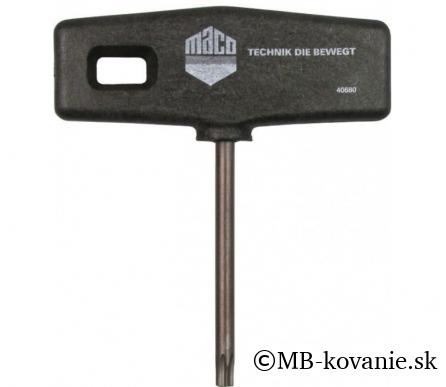 MACO T-kľúč k upevňovaniu uholníkov k nožniciam