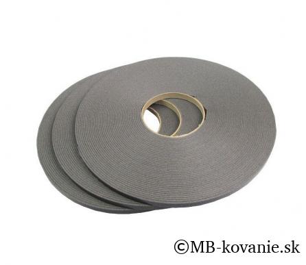 Zasklievacia páska 2 x 9 mm PE šedá bez krycej fólie 20 m