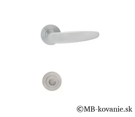 Interierová kľučka COBRA 29-21-6-R WC chróm matný