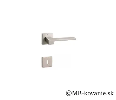 Interiérová kľučka COBRA 28-38-2 PZ nikel matný