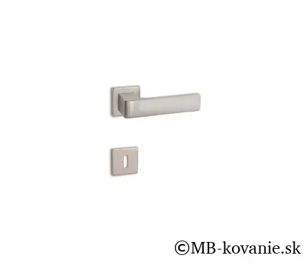 Interierová kľučka COBRA 28-38-3 WC nikel matný