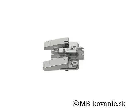 BLUM CLIP krížová montážna podložka s excentrom,oceľ, INSERTA,odst. 3mm