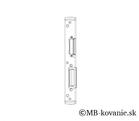 MACO hlavný dverný uzáver EH pre PVC U-6/32/9 Kömmerling, aj el. vrátnik
