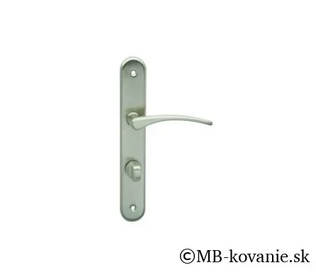 Interiérová kľučka COBRA - 28-36-4 - WC 90 nikel matný