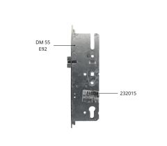 MACO Dverový zámok 92-16- 8, 4xIS čapy G-TS ovládaný kľučkou 