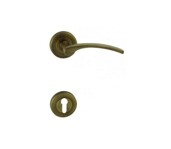 Interiérová kľučka COBRA 28-49-4-R - PZ bronz česaný Interiérová kľučka COBRA 28-49-4-R - PZ bronz česaný
